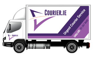 Courier Service - Small Truck Parcel Delivery left